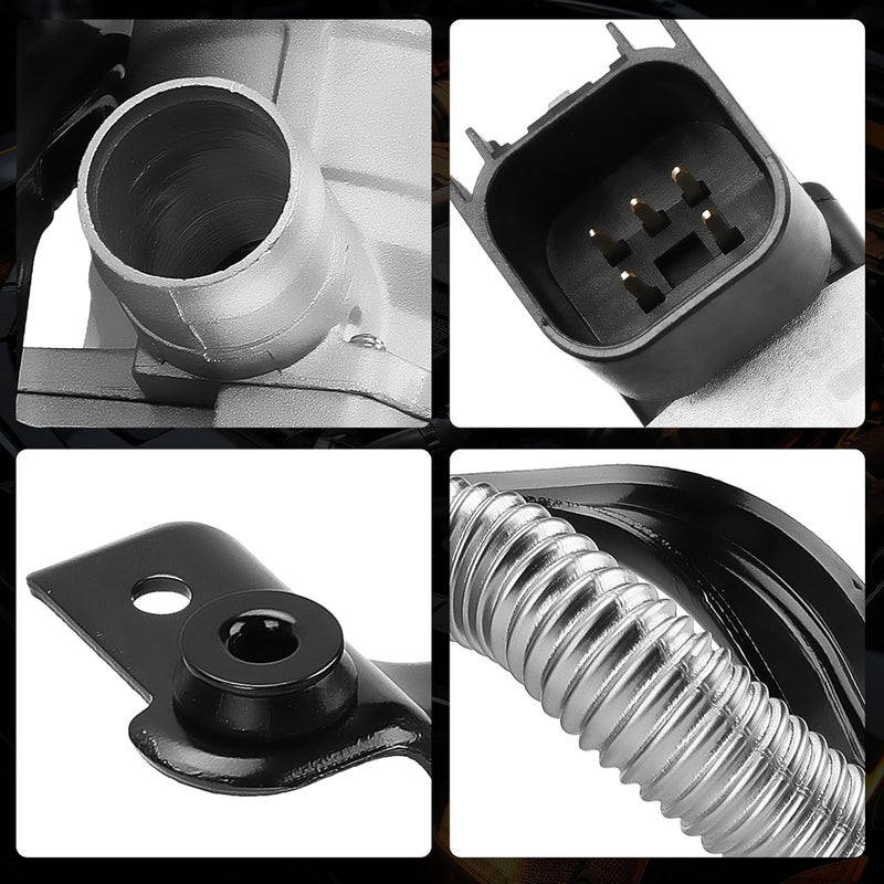 Fexhull 911-340 Secondary Air Injection Check Valve, Air Pump Check Control Valve, with Gasket, Compatible with Bulck Lucerne 2006-2011 V8 4.6L, Cadillac DTS 2006-2011 V8 4.6L - Image 4